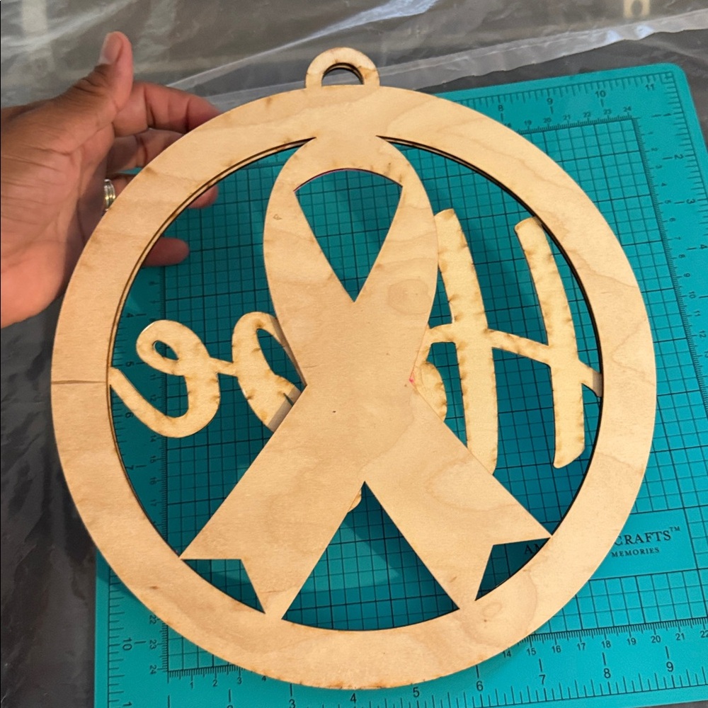 Pink Ribbon Hope Wall Decor - Picture 2 of 2